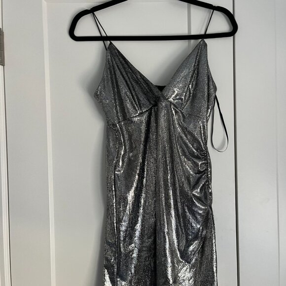 Shiny Mini Dress | Size M - Picture 2 of 5
